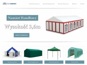 Nowoczesne i solidne namioty handlowe