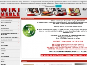Internetowy sklep meblowy - duży wybór